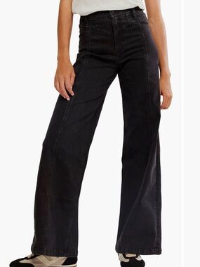We the Free Libre front yoke wide leg jeans